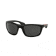 Prada PS04PS Progressive Prescription Sunglasses PS04PS-1BO1A1-62 - Lens Diameter 62 mm, Frame Color Black Demi Shiny