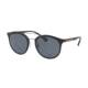 Prada PS04RS Progressive Prescription Sunglasses PS04RS-DG05Z1-54 - Lens Diameter 54 mm, Frame Color Black Rubber