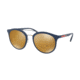 Prada PS04RS Progressive Prescription Sunglasses PS04RS-TFY5N2-54 - Lens Diameter 54 mm, Frame Color Blue Rubber