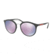 Prada PS04RS Progressive Prescription Sunglasses PS04RS-TFZ5T0-54 - Lens Diameter 54 mm, Frame Color Grey Rubber