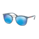 Prada PS04SS Single Vision Prescription Sunglasses PS04SS-VHG5M2-54 - Lens Diameter 54 mm, Frame Color Blue Rubber