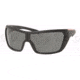 Prada PS05HS Sunglasses 1BO1A1-0131 - Matte Black+black Rubb. Gray