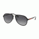 Prada PS05RS Progressive Prescription Sunglasses, 58mm, Black, PS05RS-1AB5W1-58-PRO