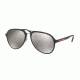 Prada PS05RS Progressive Prescription Sunglasses PS05RS-U615K0-58 - Lens Diameter 58 mm, Frame Color Havana Rubber