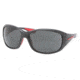 Prada PS06MS Sunglasses 1BO1A1-6716 - Black Demi Shiny Gray