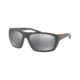 Prada PS06SS Single Vision Prescription Sunglasses PS06SS-VY90D3-61 - Lens Diameter 61 mm, Frame Color Matte Grey