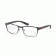 Prada PS50GV Progressive Prescription Eyeglasses U6U1O1-55 - Grey Gradient Frame