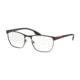 Prada PS50LV Eyeglass Frames 1AB1O1-53 - Black Frame