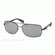 Prada PS50OS Bifocal Prescription Sunglasses PS50OS-1BO7W1-62 - Lens Diameter 62 mm, Frame Color Black Demi Shiny