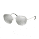 Prada PS50TS Bifocal Prescription Sunglasses PS50TS-1BC125-57 - Lens Diameter 57 mm, Frame Color Silver