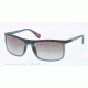 Prada PS51PS Sunglasses JAP3M1-58 - Avio Demishiny Frame, Grey Gradient Lenses