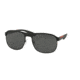 Prada PS51QS Single Vision Prescription Sunglasses PS51QS-DG01A1-60 - Lens Diameter 60 mm, Frame Color Black Rubber