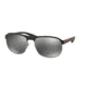 Prada PS51QS Single Vision Prescription Sunglasses PS51QS-DG07W1-60 - Lens Diameter 60 mm, Frame Color Black/Gunmetal Rubber
