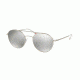 Prada PS51SS Single Vision Prescription Sunglasses PS51SS-1AP2B0-51 - Lens Diameter 51 mm, Frame Color Matte Silver