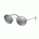 Prada PS51SS Single Vision Prescription Sunglasses PS51SS-7CQ5L0-54 - Lens Diameter 54 mm, Frame Color Matte Gunmetal