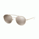 Prada PS51SS Single Vision Prescription Sunglasses PS51SS-ZVN1C0-51 - Lens Diameter 51 mm, Frame Color Pale Gold