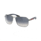 Prada PS51VS Sunglasses DG11J0-59 - , Grad Light Blue Mirror Silver Lenses