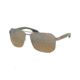 Prada PS51VS Sunglasses DG1741-59 - , Polar Brown Mirror Grey Grad Lenses