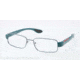 Prada PS52EV Progressive Prescription Eyeglasses ABG1O1-52 - Azure Frame
