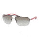 Prada PS52OS Sunglasses 5AV3M1-6413 - Gunmetal Frame, Gray Gradient Lenses