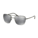 Prada PS52RS Sunglasses 7AX5L0-56 - Black Frame, Light Grey Mirror Black Lenses
