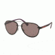 Prada PS52SS Single Vision Prescription Sunglasses PS52SS-VII6X1-58 - Lens Diameter 58 mm, Frame Color Brown Violet