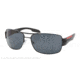 Prada PS53NS Progressive Prescription Sunglasses PS53NS-1BO5Z1-65 - Lens Diameter 65 mm, Lens Diameter 65 mm, Frame Color Demi-Shiny Black