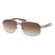 Prada PS54MS Sunglasses 5AV6S1-5913 - Gunmetal Brown Gradient