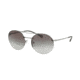 Prada PS54RS Bifocal Prescription Sunglasses PS54RS-1BC0A7-56 - Lens Diameter 56 mm, Frame Color Silver