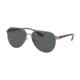 Prada PS54TS Sunglasses 5AV5Z1-58 - Gunmetal Frame, Polar Grey Lenses