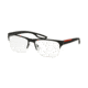 Prada PS55FV Eyeglass Frames 1AB1O1-56 - Black Frame
