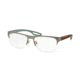 Prada PS55FV Eyeglass Frames UFJ1O1-54 - Gunmetal Rubber Frame