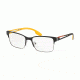 Prada PS55IV Prescription Eyeglasses YDC1O1-53 - Black Gunmetal Frame