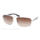 Prada PS55NS Single Vision Prescription Sunglasses PS55NS-1BC6S1-60 - 