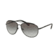 Prada PS55RS Bifocal Prescription Sunglasses PS55RS-DG00A7-59 - Lens Diameter 59 mm, Frame Color Black Rubber