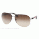Prada PS 56MS 65 PS56MS Single Vision Prescription Sunglasses PS56MS-5AV6S1-62 - Lens Diameter 62 mm, Frame Color Gunmetal