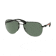 Prada PS 56MS 65 PS56MS Single Vision Prescription Sunglasses PS56MS-7AX3O1-62 - Lens Diameter 62 mm, Frame Color Black