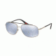 Prada PS56RS Bifocal Prescription Sunglasses PS56RS-QFP5Q0-60 - Lens Diameter 60 mm, Frame Color Grey/steel Rubber