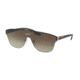 Prada PS57TS Sunglasses 295295-43 - Gunmetal Frame, Green Gradient Lenses