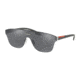 Prada PS57TS Sunglasses 7W17W1-43 - Gunmetal Frame, Grey Mirror Silver Lenses