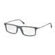 Prada RED FEATHER PS03EV Eyeglass Frames ROR1O1-51 - Dark Grey Frame
