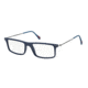 Prada RED FEATHER PS03EV Eyeglass Frames TFY1O1-51 - Blue Rubber Frame