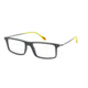 Prada RED FEATHER PS03EV Eyeglass Frames TFZ1O1-51 - Grey Rubber Frame