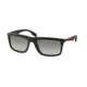 Prada SLICE PS02PS Bifocal Prescription Sunglasses PS02PS-1BO3M1-57 - Lens Diameter 57 mm, Frame Color Black Demi Shiny