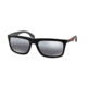 Prada SLICE PS02PS Bifocal Prescription Sunglasses PS02PS-1BO9R1-57 - Lens Diameter 57 mm, Frame Color Black Demi Shiny