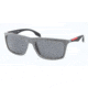 Prada SLICE PS02PS Bifocal Prescription Sunglasses PS02PS-SL91A1-57 - Lens Diameter 57 mm, Frame Color Grey Demi Shiny