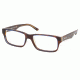Prada PR 16MV Eyeglasses Styles - Tortoise Denim Frame w/Non-Rx 53 mm Diameter Lenses, ZXH1O1-5316
