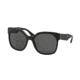 Prada VOICE PR10RS Single Vision Prescription Sunglasses PR10RS-1BO1A1-57 - Lens Diameter 57 mm, Frame Color Matte Black