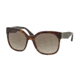 Prada VOICE PR10RS Single Vision Prescription Sunglasses PR10RS-2AU3D0-57 - Lens Diameter 57 mm, Frame Color Havana