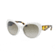 Prada VOICE PR26QS Bifocal Prescription Sunglasses PR26QS-7S31X1-56 - Lens Diameter 56 mm, Frame Color Ivory